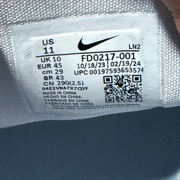 New NIKE Air Zoom Infinity Tour 2 Golf Shoes / cleats Mens FD0217-001 - Picture 12 of 13